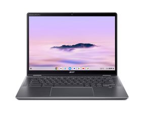 Ноутбук Acer Chromebook Plus Spin 514 CP514-4HN 14' WUXGA IPS Touch, Intel 3-100U, 8GB, F256GB, UMA, ChromeOS, сірий (NX.KYQEU.001)
