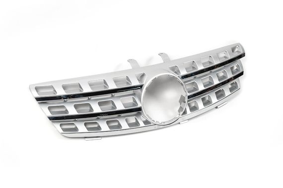 Передня решітка (OEM) 2005-2008, Чорна для Mercedes ML W164 | Зображення 4