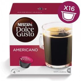 Кофе в капсулах NESCAFE Dolce Gusto Americano 16 шт Нескафе Дольче Густо Американо