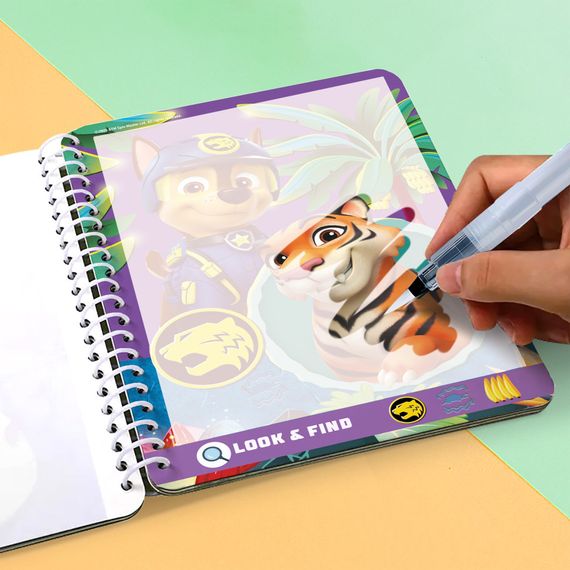 Водные раскраски "Джунгли. Щенячий патруль" 200630, 8 страниц | Зображення 4