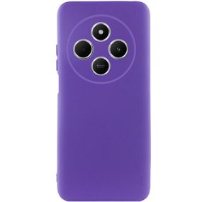 Чохол TPU GETMAN Liquid Silk Full Camera для Xiaomi Redmi 14C / Poco C75 Фіолетовий / Ultra Violet