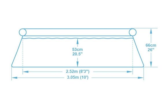 Басейн надувний 9 в 1 Bestway 57458 305 x 66 см (DM-57458) | Зображення 2