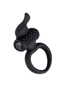 Ерекційне кільце - Adrien Lastic Lingus Black Sex Aura