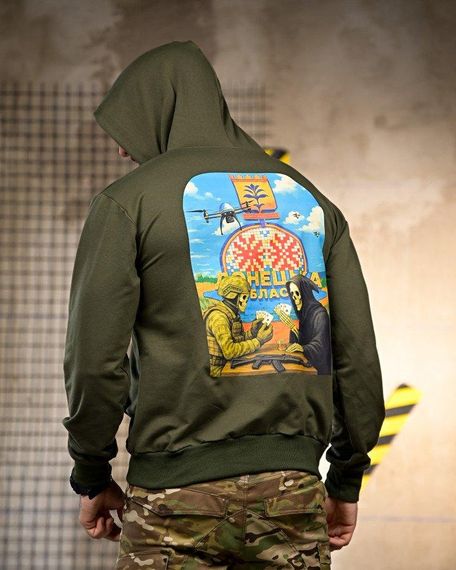 Мілітарі Худі Донецька область oliva РП7407 | Зображення 3