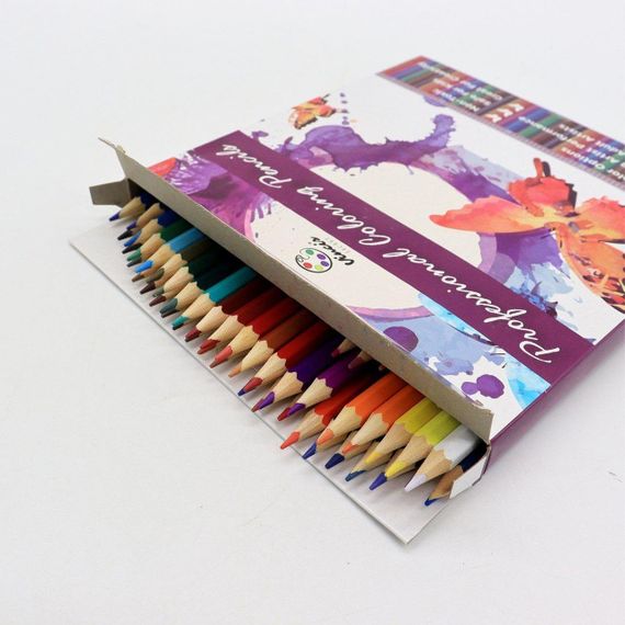 Набір різнокольорових олівців 48 шт Vincis Secret / Олівці для малювання | Зображення 4