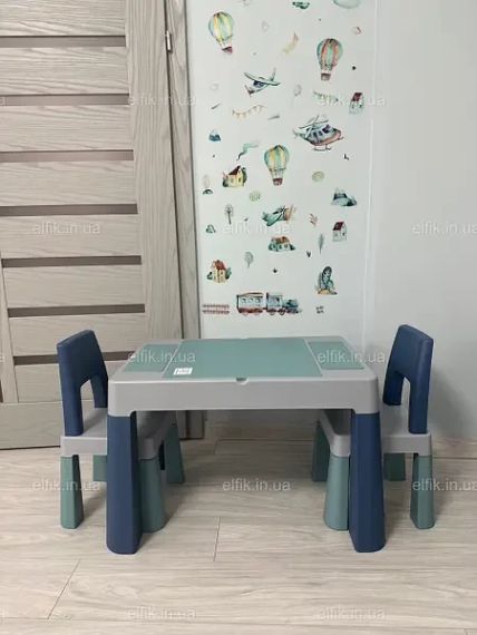 Комплект мебели Tega Teggi Multifun 1+2 Turquoise-Navy (TI-011-173) | Зображення 1