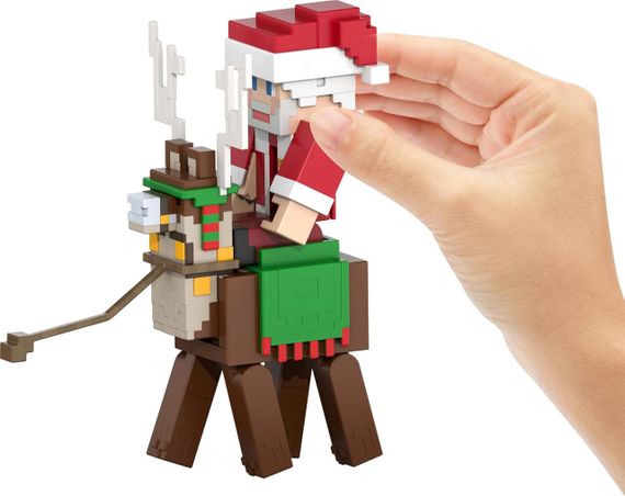 Адвент-календарь Mattel Minecraft 2025 с фигурками и аксессуарами | Зображення 3