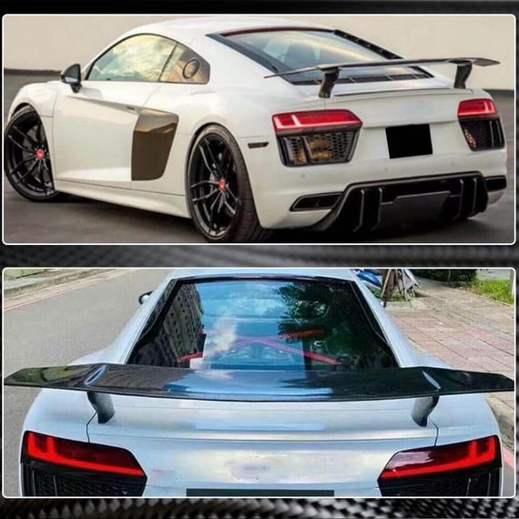 Спойлер V1 (Карбон) для Ауди R8 2015- рр | Зображення 2