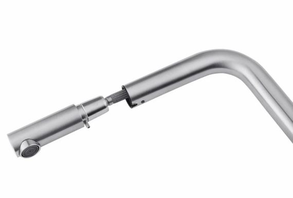 Змішувач для кухні з висувним виливом Kroner KRP Edelstahl Klassisch - ESG03917 (CV032284) | Зображення 4