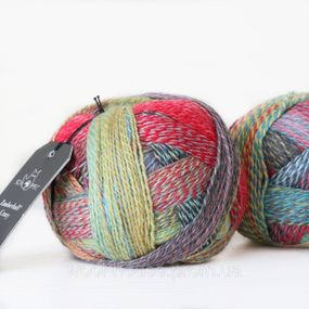 Шкарпеткова пряжа Schoppel Zauberball Crazy, 2429