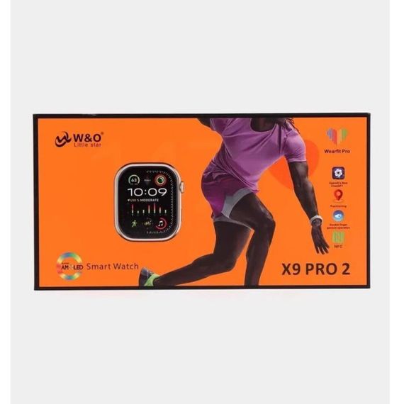 Смарт часы W&O X9 Pro2 Amoled+IP67 Gold | Зображення 1