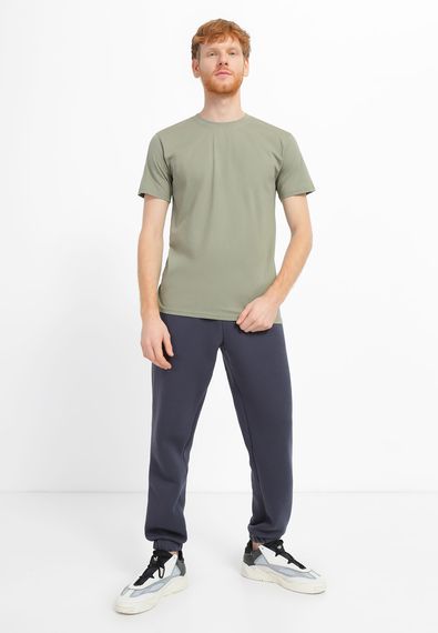 Футболка чоловіча базова хакі, 3XL | Зображення 3