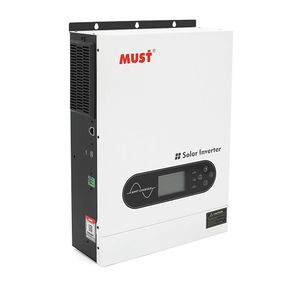 Гібридний інвертор MUST PV18-6048ECO. 6000W, 48V, струм заряду 100A, 170-280V, MPPT (100А, 60-360 Vdc), 318×454×122.5 мм. 9 кг.