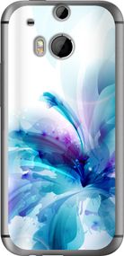 Чехол на HTC One M8 dual sim цветок "2265u-55-17620"