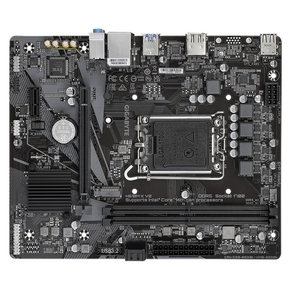 Материнська плата GIGABYTE H610M K V2 | Зображення 3