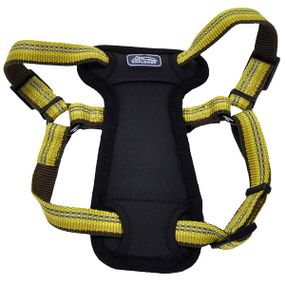 Шлей для собак світловідбивна Coastal K9 Explorer Harness, 30-45 см, жовта