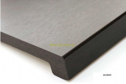 Підвіконня дерев'яне Верзоліт (Werzalit) 103 Венге