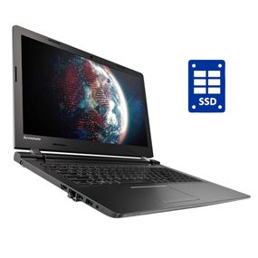 Ноутбук Lenovo B50-10 / 15.6" (1366x768) TN / Intel Celeron N2840 (2 ядра по 2.16 - 2.58 GHz) / 8 GB DDR3 / 240 GB SSD / Intel HD Graphics / WebCam б/в