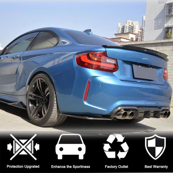 Спойлер V3 (для F22, Карбон) для BMW 2 серия F22/23 2014-2021 гг | Зображення 1