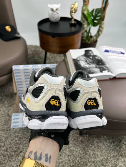 Кросівки ASICS Gel-NYC Grey Black , текстиль , В'єтнам 40 25 | Зображення 1