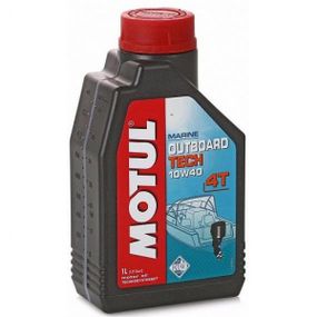 Моторна олива Motul OUTBOARD TECH 4T 10W-40 1л.