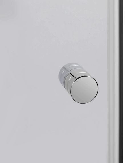 Душова кабіна Lidz Latwa SC90x90.SAT.LOW.DGR полукругла, скло темне тоноване 4 мм, без піддону LLSC9090SATLOWDGR2 | Зображення 2