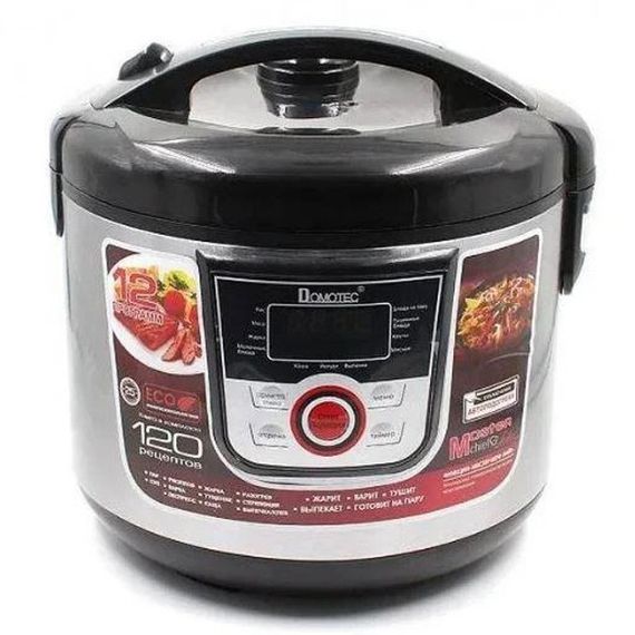 Мультиварка электрическая пароварка рисоварка для дома Domotec MS-7726 5л/12 программ Мастер Шеф SF-956 1500 W | Зображення 1