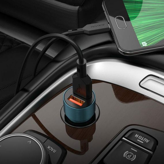 Автомобільний зарядний пристрій BOROFONE BZ19 (Micro USB) | Зображення 2