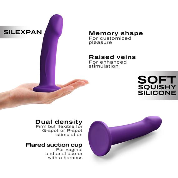 Фаллоимитатор Dorcel Real Pleasure M Purple sexstyle | Зображення 4