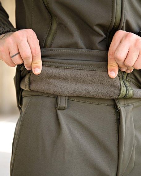 Тактичний костюм софтшел REVIVAL олива НП4862 | Зображення 5