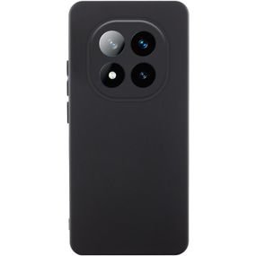 Чохол TPU GETMAN Liquid Silk Full Camera для Xiaomi Redmi Note 14 Pro+ 5G Чорний / Black