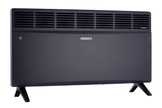 Конвектор електричний ARDESTO  CH-2500MCA, 2500 Вт, 25 м2, закритий нагрів. елемент, IP24, мех. керування, антрацит матовий (CH-2500MCA) | Зображення 2