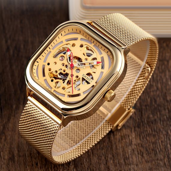 Чоловічий годинник Skmei 9184GD Gold | Зображення 2