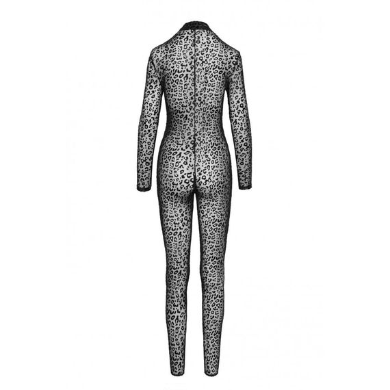 Эротичный комбинезон с леопардовым принтом M F285 Noir Handmade Sex Aura | Зображення 3
