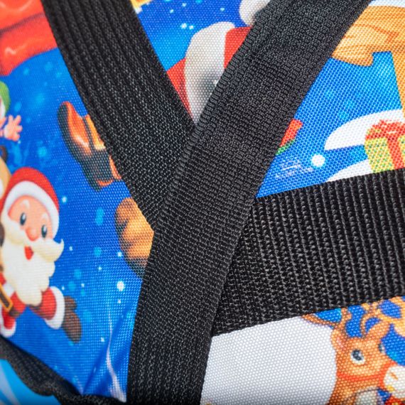 Тюбінг для катання 100 см "Новий рік" (Оксфорд, ПВХ) ватрушка надувна | Зображення 6