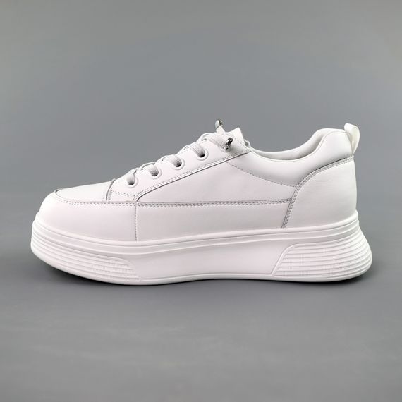 Кеди жіночі шкіряні 591724 Білі 36 37 38 39 40 | Зображення 2