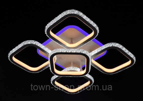 Люстра потолочная LED A77073/4+1S-RGB-wh Белый 12х42х42 см. | Зображення 8
