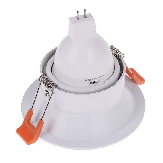 Светильник точечный HDL-DS 164 MR16 WH/G | Зображення 2