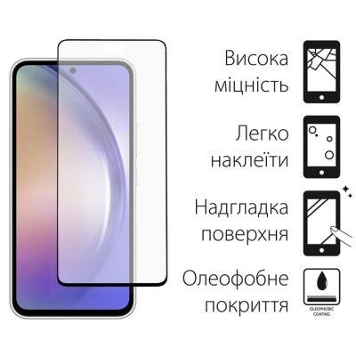 Чехол для мобильного телефона Dengos Kit for Samsung Galaxy A54 5G case + glass (Mint) (DG-KM-43) - Топ | Зображення 2