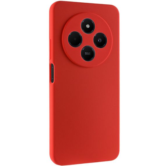 Чохол Silicone Cover Lakshmi Full Camera (AAA) для Xiaomi Redmi 14C / Poco C75 Червоний / Red