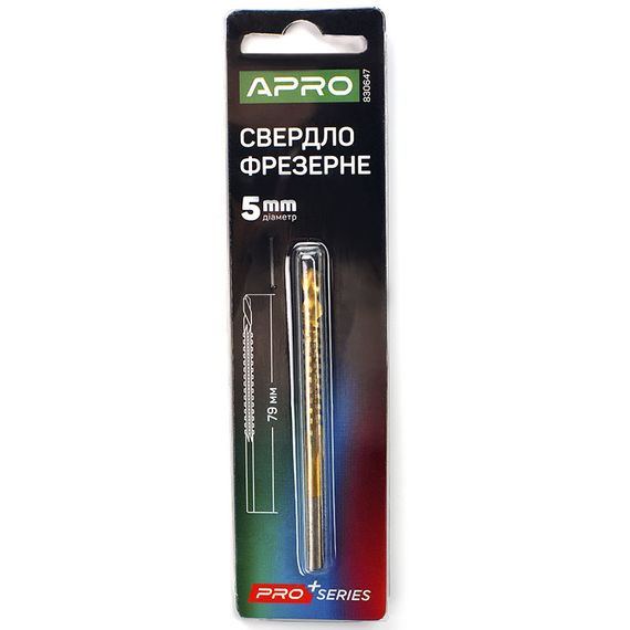 Свердло фрезерне Ø5мм APRO 8306471