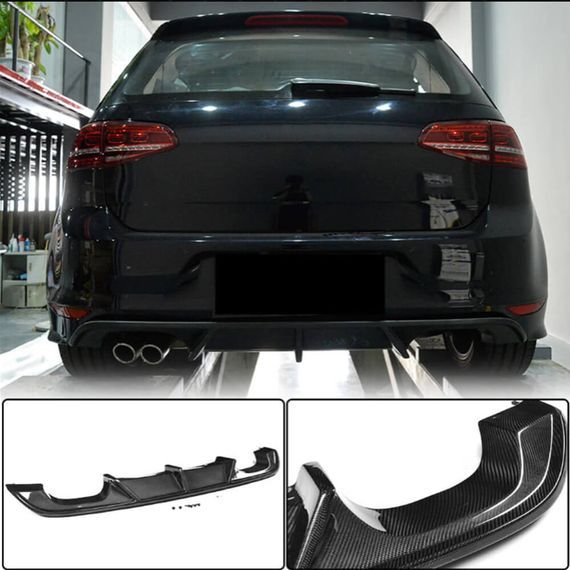 Комплект обвісів Carbon FullSet (для R/R-line HB 2012-2017, Карбон) для Volkswagen Golf 7/E-Golf рр | Зображення 2