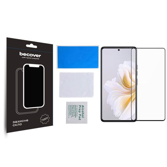 Скло захисне BeCover Tecno Camon 20 Pro (CK7n) Black (709745) | Зображення 4