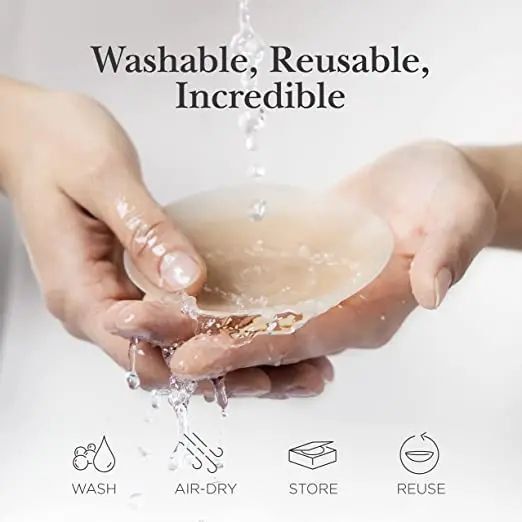 Многоразовые LI2045 на соски для ношения одежды без бюстгальтера силиконовые 2 шт. KS8744 | Зображення 4