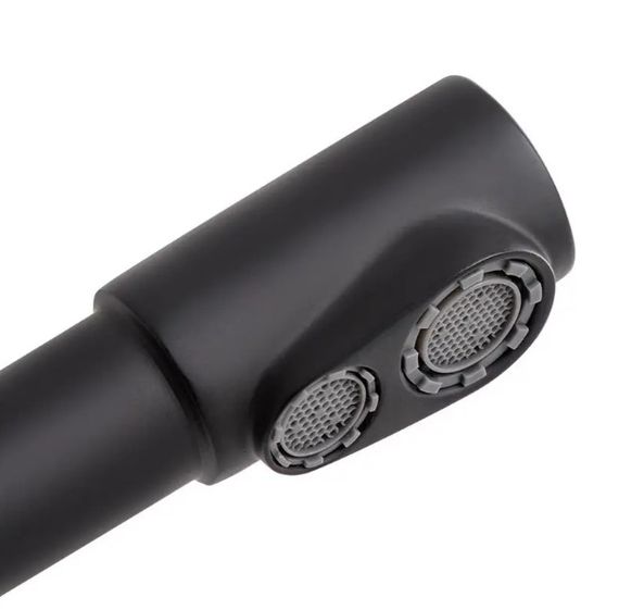 Змішувач для кухні WEZER з підлкюченням до фільтру PRO4C-02-BLACK | Зображення 4