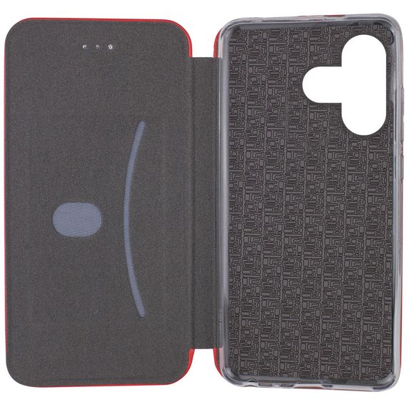 Шкіряний чохол-книжка Classy для Xiaomi Redmi 13 4G / Poco M6 4G Червоний | Зображення 2