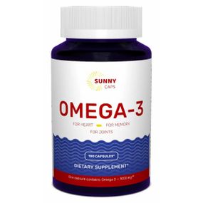 Омега 3 Sunny Caps Omega-3 1000 mg 100 Caps