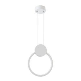 Люстра подвесная в спальню LED 10W NW WH (BL-718S/1)