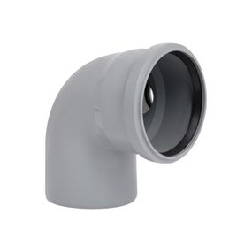 Коліно каналізаційне з відведенням TA Sewage 110х110х50, 90°