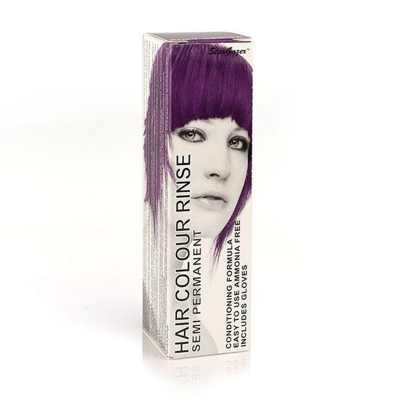 Краска для волос Мягкая фиолетовая Stargazer Semi-permanent hair colour Soft Cerise 70 мл | Зображення 4